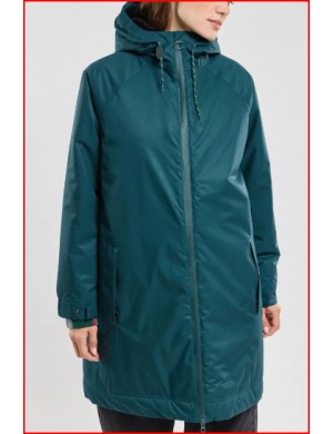 Parka Billda emeraude imperméable femme Bermudes